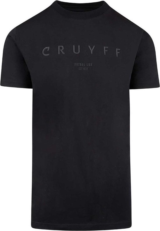 Cruyff Lux T-Shirt zwart / combi, ,M