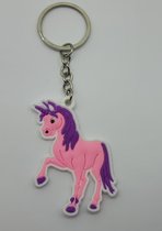 OWO - Unicorn eenhoorn sleutelhanger roze