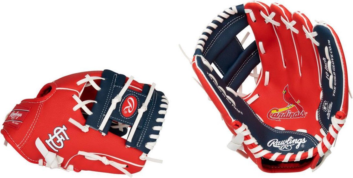 Rawlings MLB Logo Handschoenen Links Vangen 10 Inch Team Cardinals