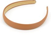 PU leder Diadeem / Haarband | Camel | Kunstleer | Fashion Favorite