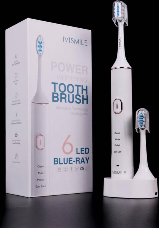 geleidelijk Op risico Zegenen Electrische Tandenborstel - Elektrische Tandenborstel - Extra Witte Tanden  -... | bol.com