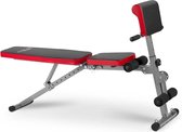 Fitnessbank Met Verstelbare Rugleuning-Opklapbare Fitness Bank-Incl Gratis Weerstandsbanden En Gewichten