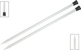 Breinaalden - Met knop - Aluminium - 40cm - 4mm - KnitPro - 1 set