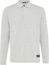 Mexx Polo LS - Grey Melee - Mannen - Polo - Maat S