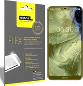 dipos I 3x Beschermfolie 100% compatibel met Nokia X6 2018 TA1099 Folie I 3D Full Cover screen-protector