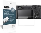 dipos I 2x Pantserfolie helder geschikt voor Sony Alpha 6100 Beschermfolie 9H screen-protector