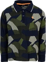 J&JOY - Poloshirt Mannen Ontario Forest Camo Print