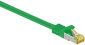 Cat 7 - S/FTP - Netwerkkabel - Patchkabel - Afgeschermd - 10 Gbps - 2 meter – Groen - Allteq