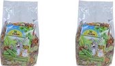 Jr Farm - Knaagdiersnack - Wellness Groenten 600gram - per 2 zakken