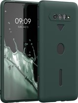 kwmobile telefoonhoesje voor Xiaomi Black Shark 4 / 4 Pro - Hoesje voor smartphone - Back cover in mosgroen