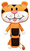 gordelhoes Tijger junior 34 cm polyester oranje/zwart