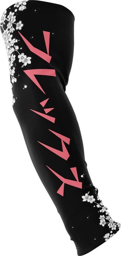 FlexoGear Compression Arm Sleeve "Sakura" (1 st.) [Armstuk, Compressiekousen, Compressie Sokken, Mouw Sleeve Arm, Armwarmers | Esports Gaming, Compressie, Hardlopen, Wielrennen, Basketbal, Padel, Tennis, Fitness, Volleybal]