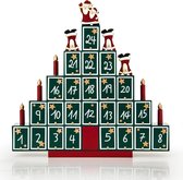 Adventskalender Houten kerstboom, piramide, Kerst, Advent, Kerst kalender