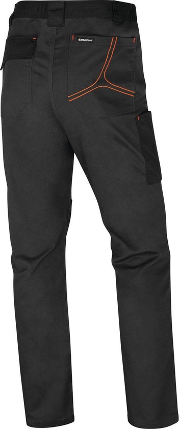 Pantalon Delta Plus M2PA3STR Grijs/ Oranje - taille 3XL