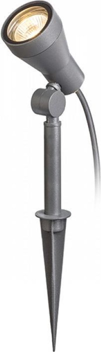 WhyLed DIREZZA on spike silver grey 230V GU10 35W IP54