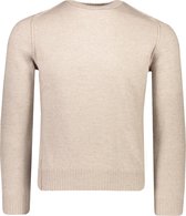 Gran Sasso  Trui Beige Beige Normaal - Maat XL  - Heren - Herfst/Winter Collectie - Wol