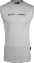 Gorilla Wear Sorrento Mouwloos T-shirt - Grijs - 3XL