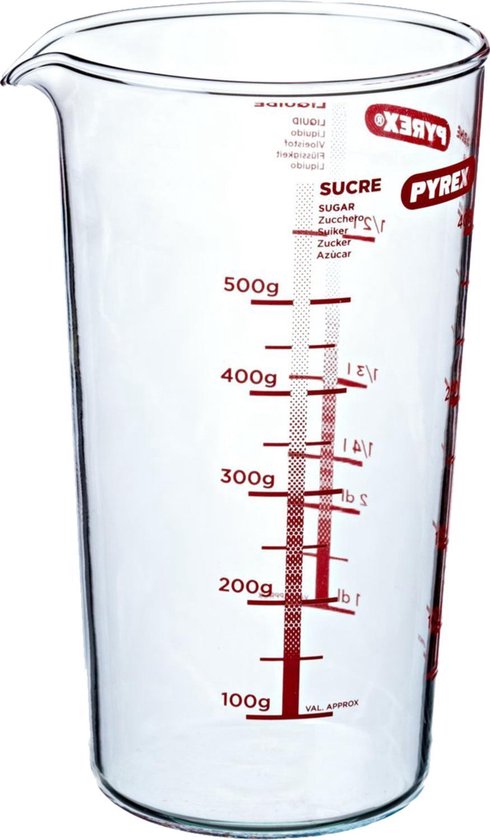 Foto: Litermaat 0 5 liter pyrex classic prepware