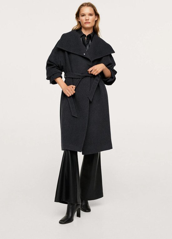 Manteau Mango Manteau en laine avec ceinture 17905909 92 Femmes Taille - S  | bol