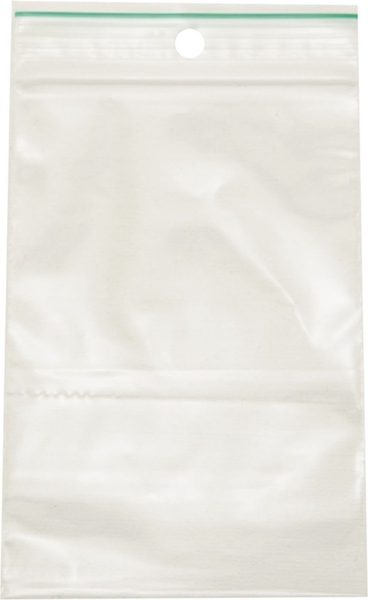 Vaessen Creative Gripzakjes - plastic - 22x28cm - 100st