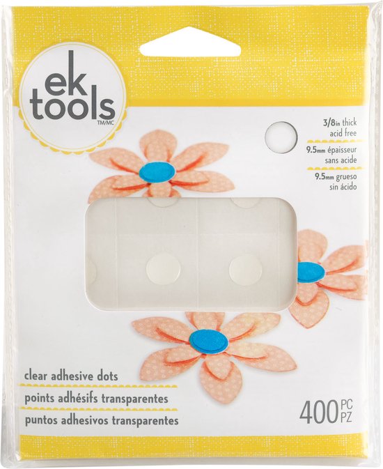 EK Tools • Clear Adhesive Dots