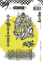 Carabelle Studio Cling stamp - A6 Azo' style art déco