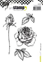 Carabelle Studio Cling stamp - A6 offrir une rose