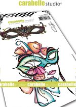 Carabelle Studio Cling stamp - A6 masques venitiens