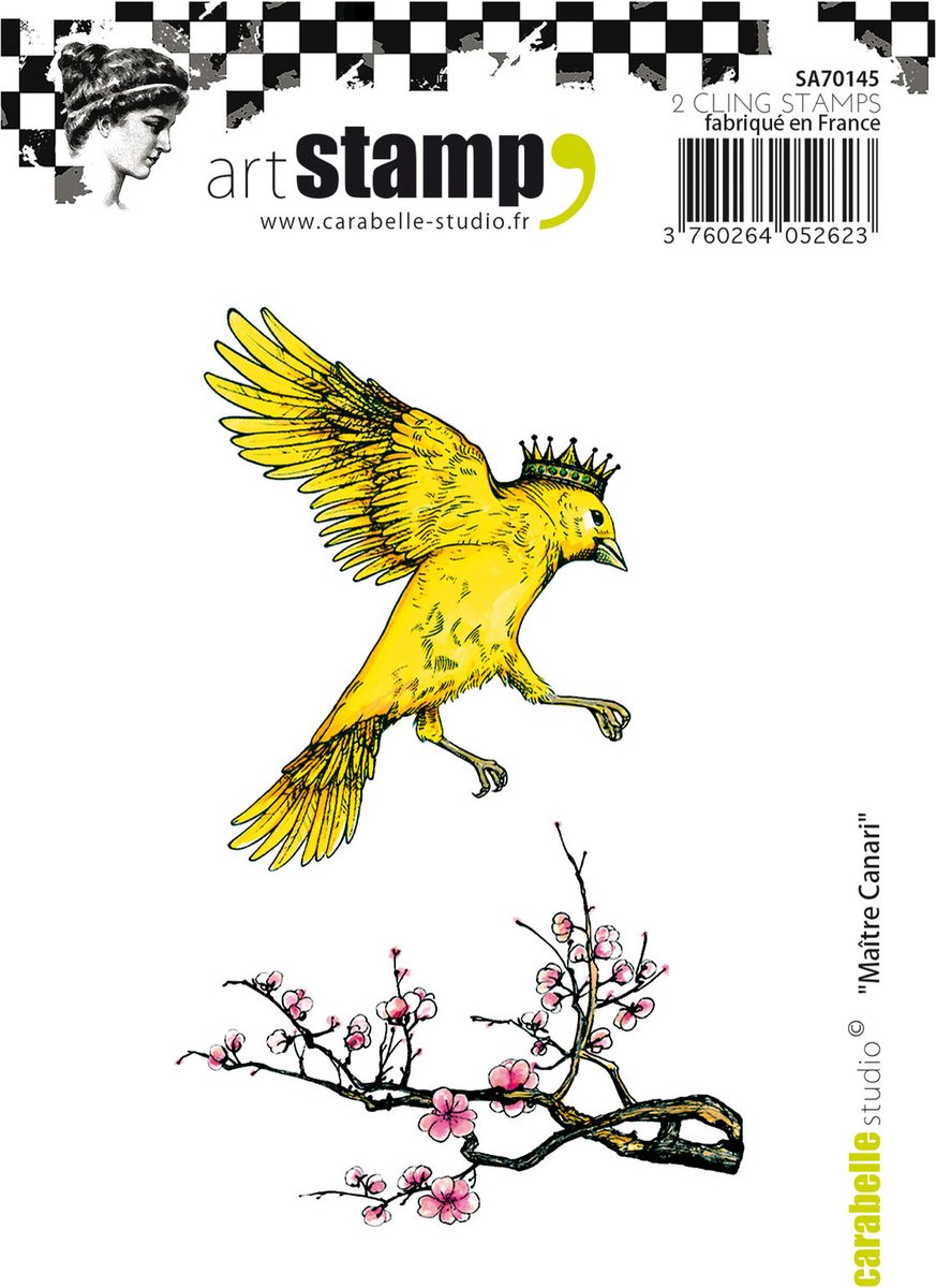 Carabelle stamp A7 maître canari