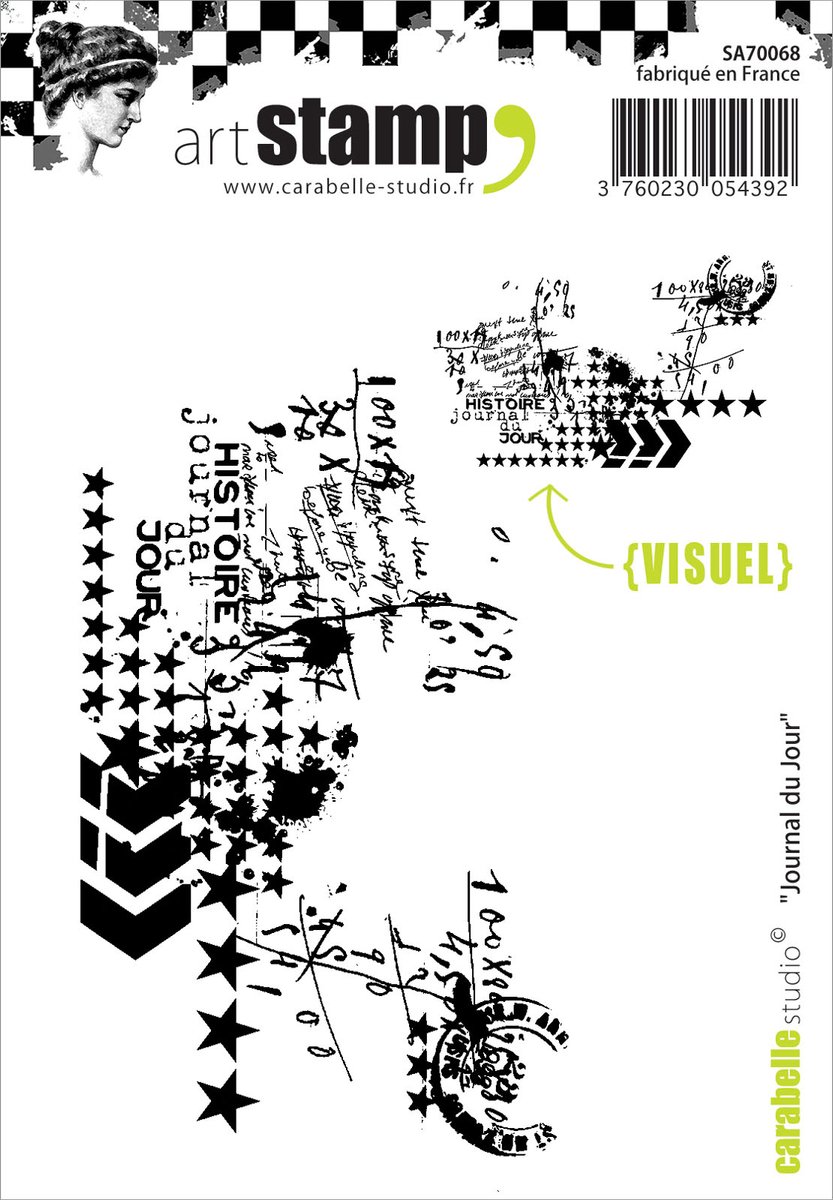 Carabelle Studio Stempel - journal du jour