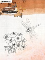 Clear stamp - Just Lou butterfly collection nr. 15