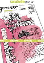 Secret Garden by Jen Bishop Cling Stamp (SA50041)