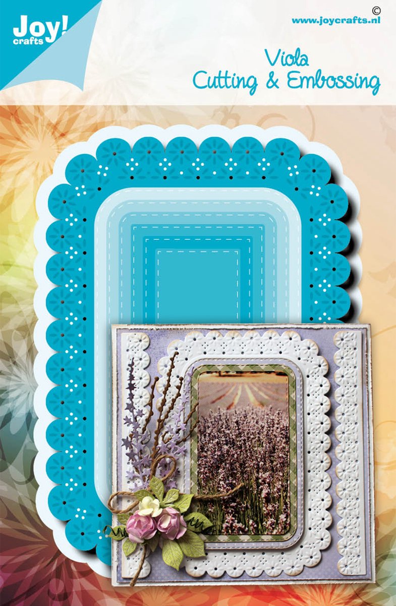 Joy!Crafts Stencil - Snij- embosmal Viola