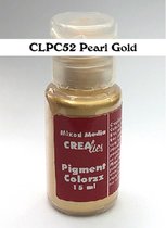 Pigment Colorzz Pigmentpoeder - Parel goud - 6.5cm - 15ml