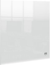 Nobo Draagbaar Mini A4 Whiteboard voor aan de Muur - 300 x 300 Millimeter - Inclusief Whiteboard Marker en Bevestigingsmaterialen - Transparant Acryl
