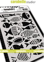 Carabelle Studio template - A6 - des poissons