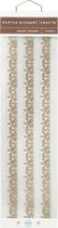 Martha Stewart stickers wedding cake border gold