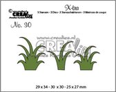Crealies X-tra snijmal - no.30 Gras