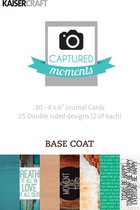 Kaisercraft captured moments 4x6 2x15 ass. basecoat