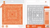 Tonic Studios Die set deco square layering