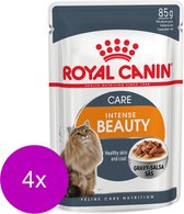 Royal Canin Hair & Skin Care - Katten natvoer - 4 x 12x85 g - In Gravy