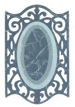 Sizzix Framelits Snijmal Set - Frame, Oval With Ironwork - 3 stuks