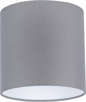 Uniqq Lampenkap stoffen grijs Ø 20 cm – 20 cm hoog