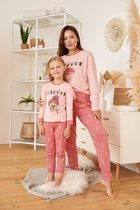 KATIA & BONY NATURAL COLOR MODAL PYJAMA BOTTOM VOOR MEISJES 6-7  jaar