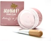 SoMuff! Pink Clay Mask 120gr met Maskerkwastje en incl.  Haar- Make Up hoofdband