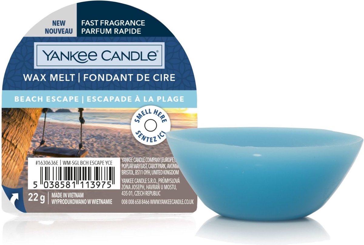 Wax Melt Beach Escape geurwas 22g