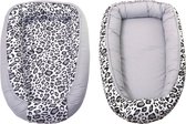 MamaLoes Amy Panter Grijs Omkeerbaar Babynest 80737