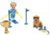 Jagerndorfer - Skischool Kind Chiara Met Hond 12 Cm - modelbouwsets, hobbybouwspeelgoed voor kinderen, modelverf en accessoires