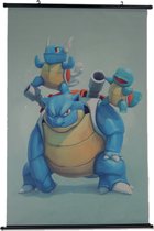 Pokémon poster Blastoise - Poster canvas - Pokémon poster Blastoise Wartortle Blastoise - Pokémon canvas poster