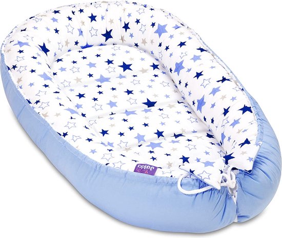 Babynestje / Babynest - Premium kwaliteit, confort katoen, Babybedje, Bumper voor babybedje, knuffelnest voor babybedje.